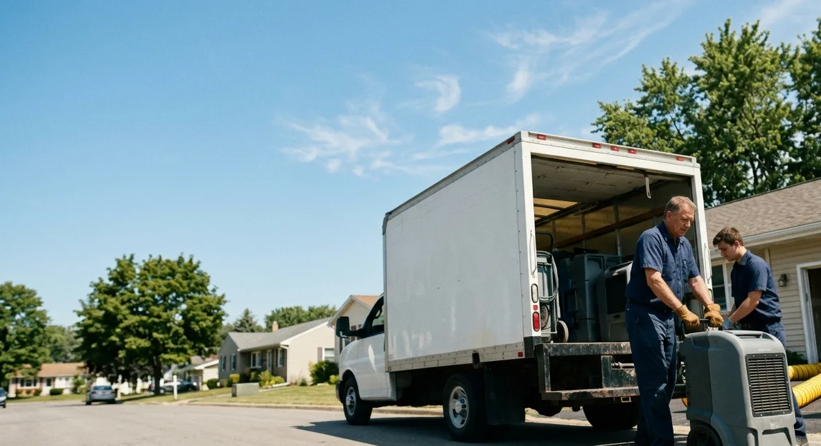 Water Damage Cleanup in Wolcott, IN near me